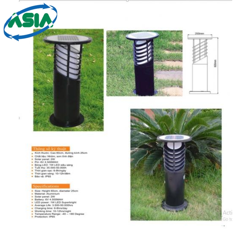 Đèn Sân Vườn ACSV.1313 - 60