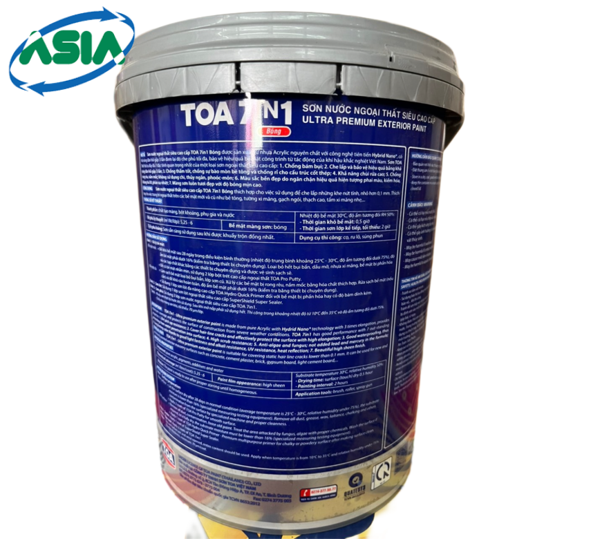 SƠN NGOẠI THẤT SIÊU CAO CẤP TOA 7 IN 1