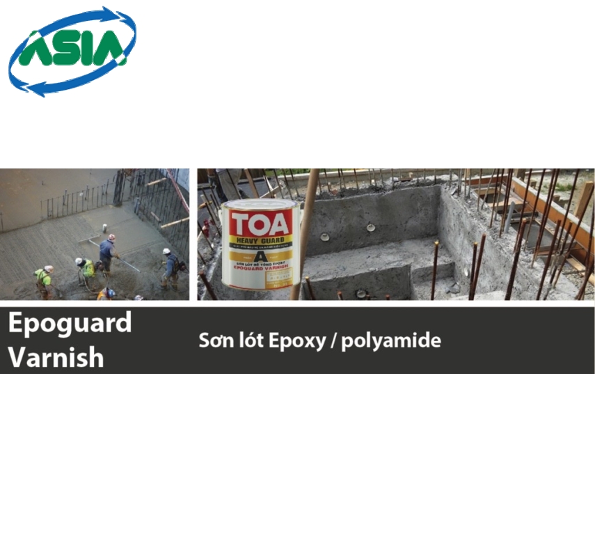 SƠN LÓT 2 THÀNH PHẦN TRONG SUỐT - TOA EPOGUARD VARNISH
