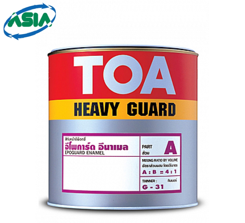 SƠN PHỦ 2 THÀNH PHẦN TOA EPOGUARD ENAMEL 