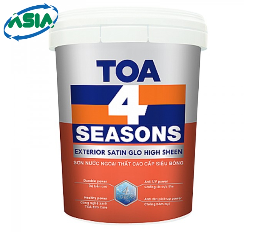 SƠN NGOẠI THẤT TOA 4 SEASON SATIN HIGH SHEEN