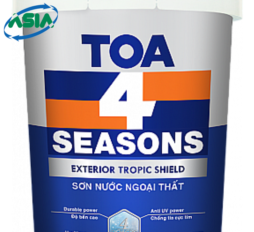 SƠN NƯỚC NGOẠI THẤT TOA 4 SEASONS EXTERIOR TROPIC SHIELD