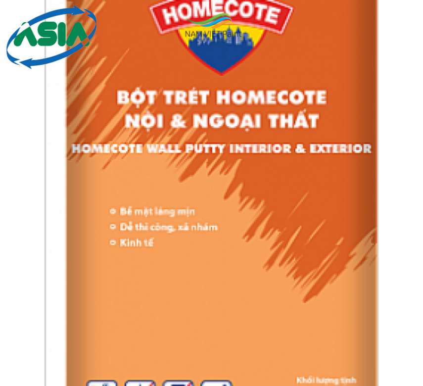 BỘT TRÉT HOMECOTE NỘI & NGOẠI THẤT
